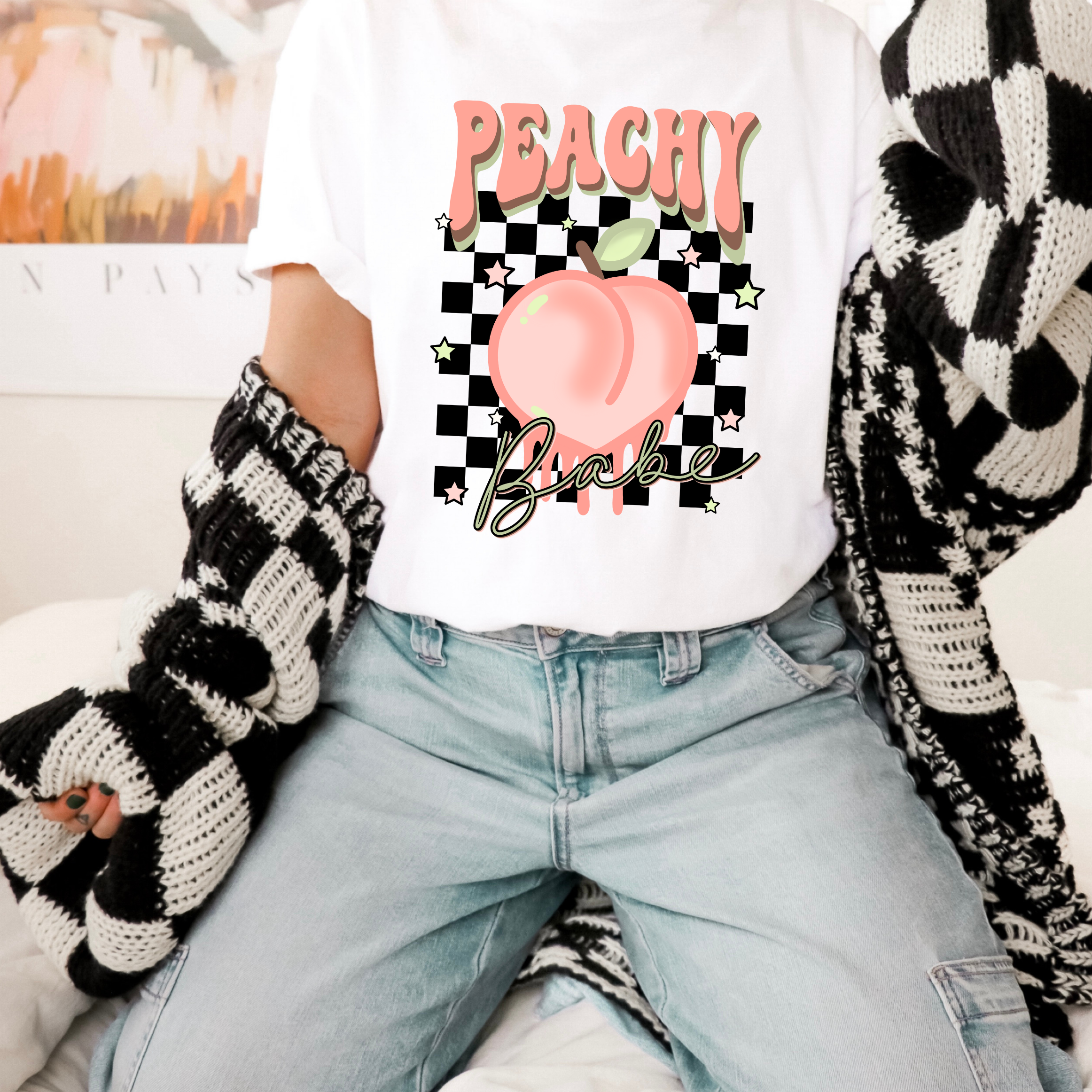Peachy Babe Tee