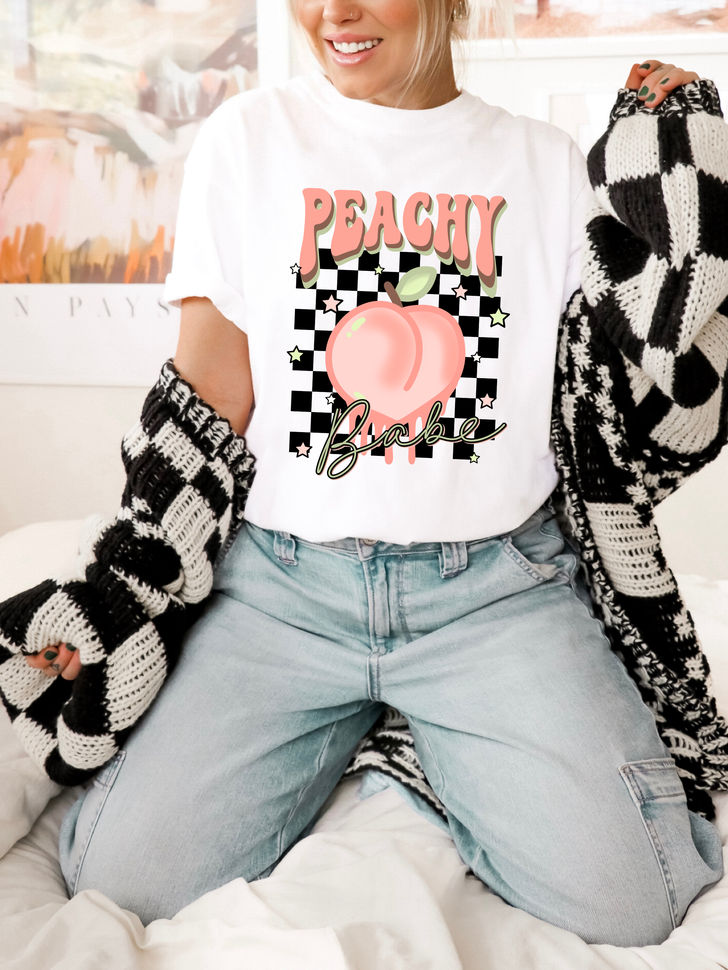 Peachy Babe Tee