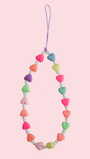 Phone Charm (Colorful Hearts)