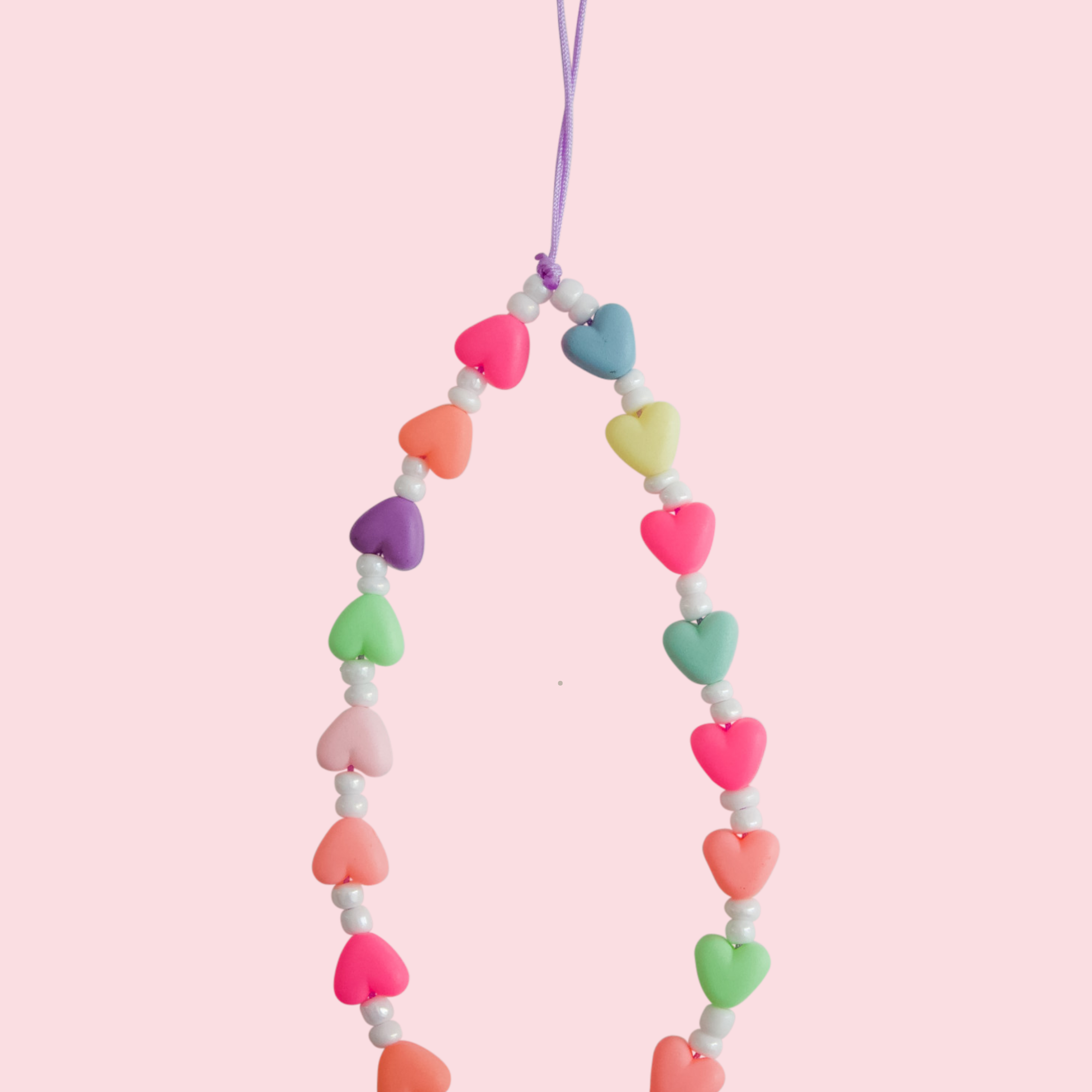 Phone Charm (Colorful Hearts)