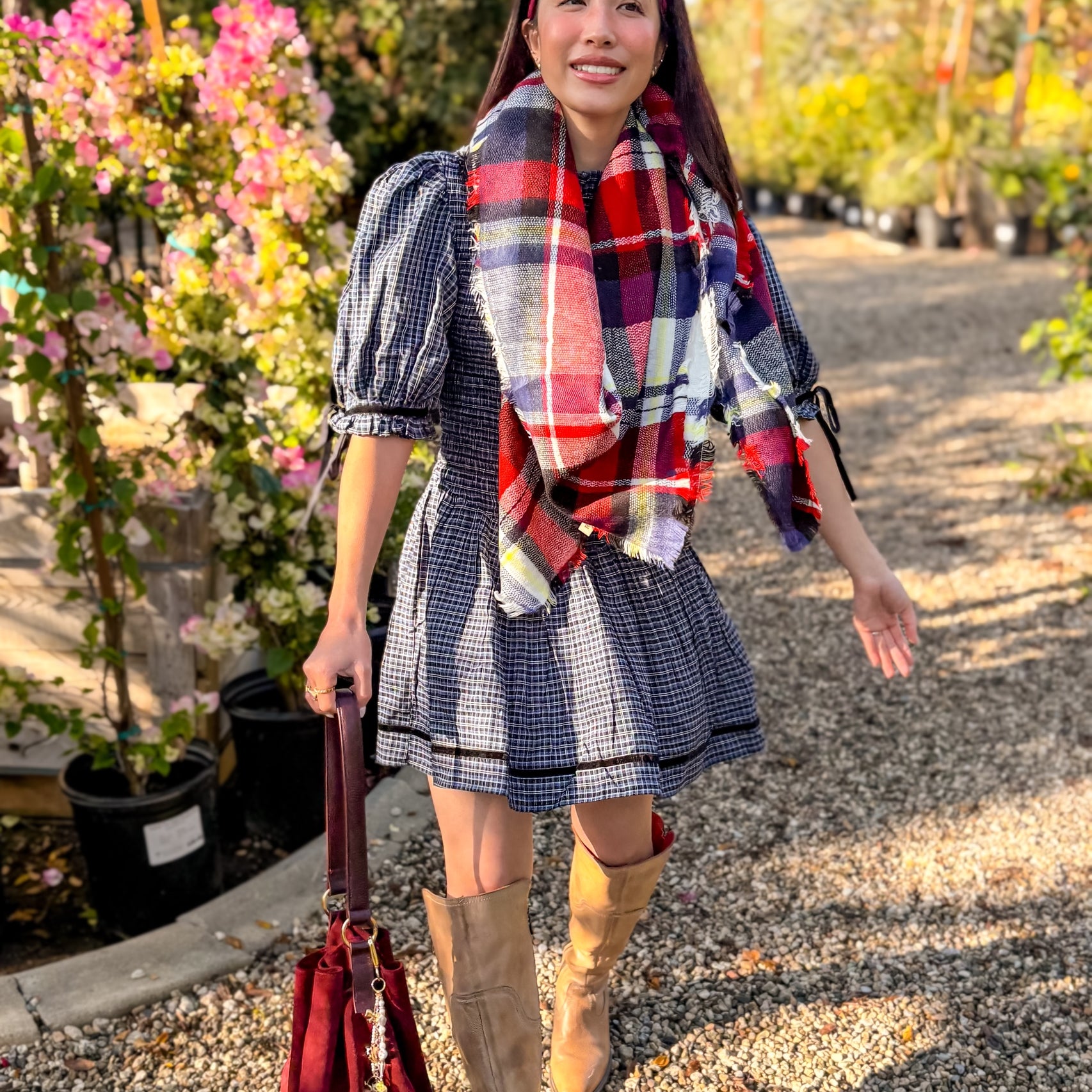 Winter Carousel Scarf