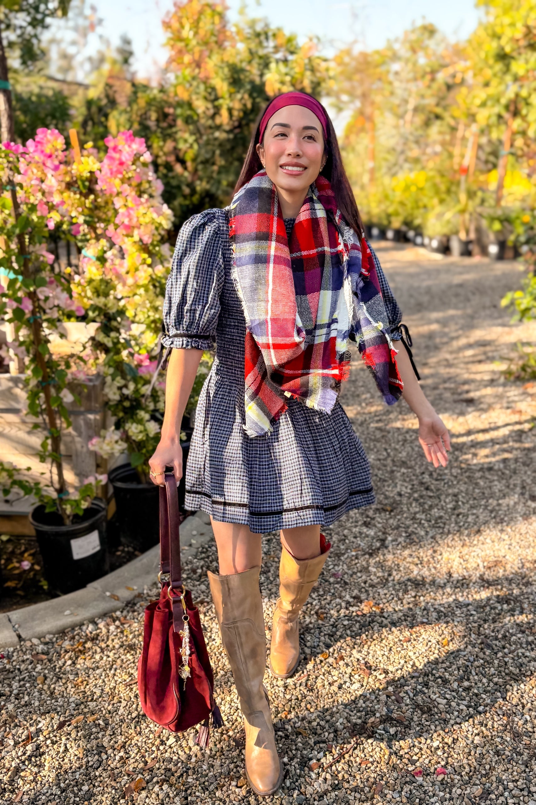 Winter Carousel Scarf