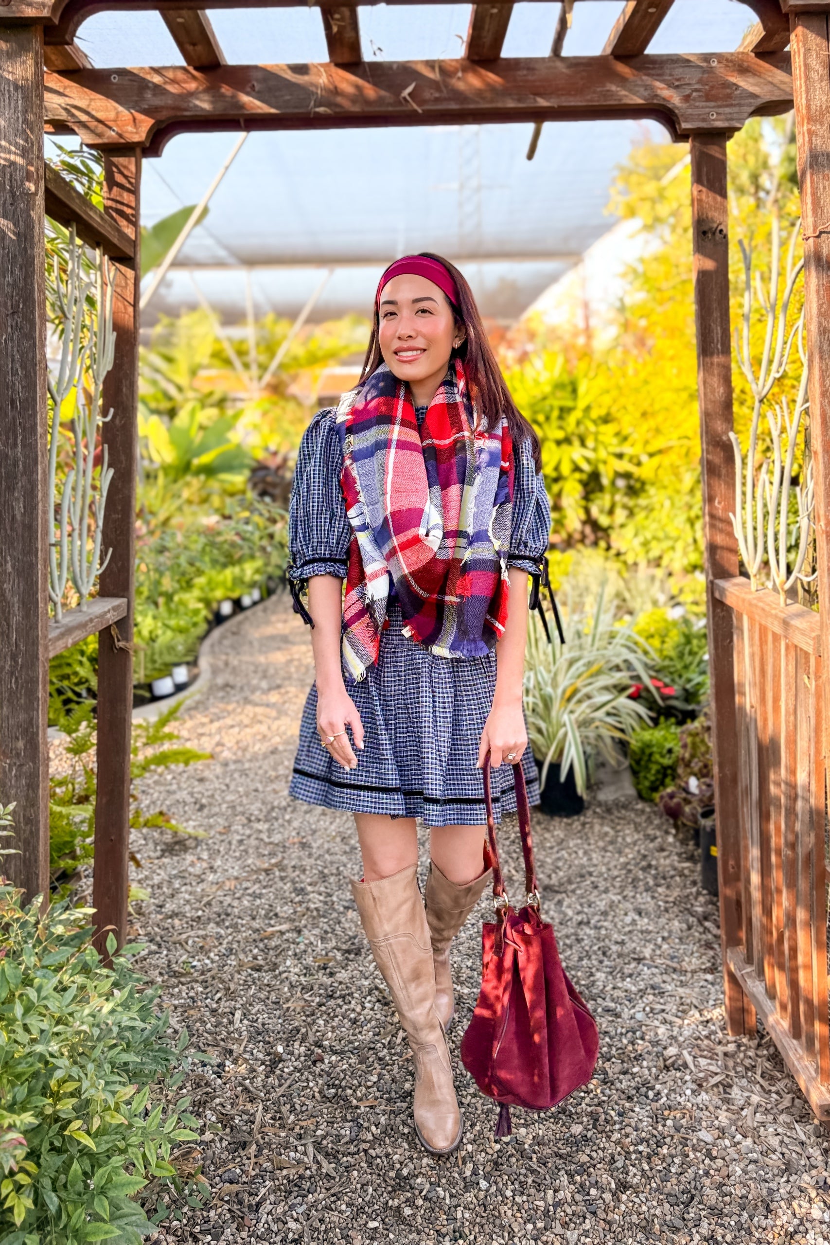 Winter Carousel Scarf