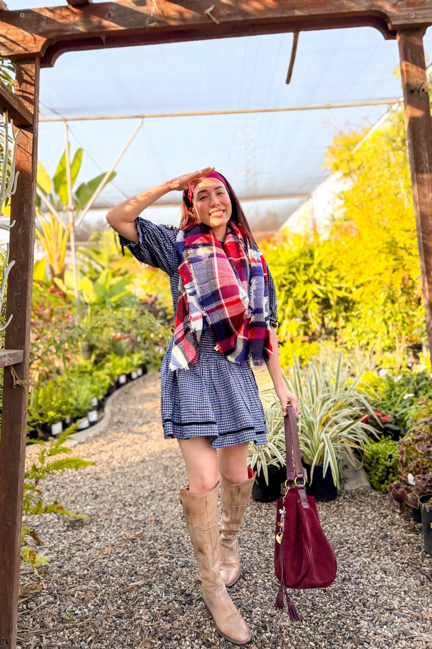 Winter Carousel Scarf