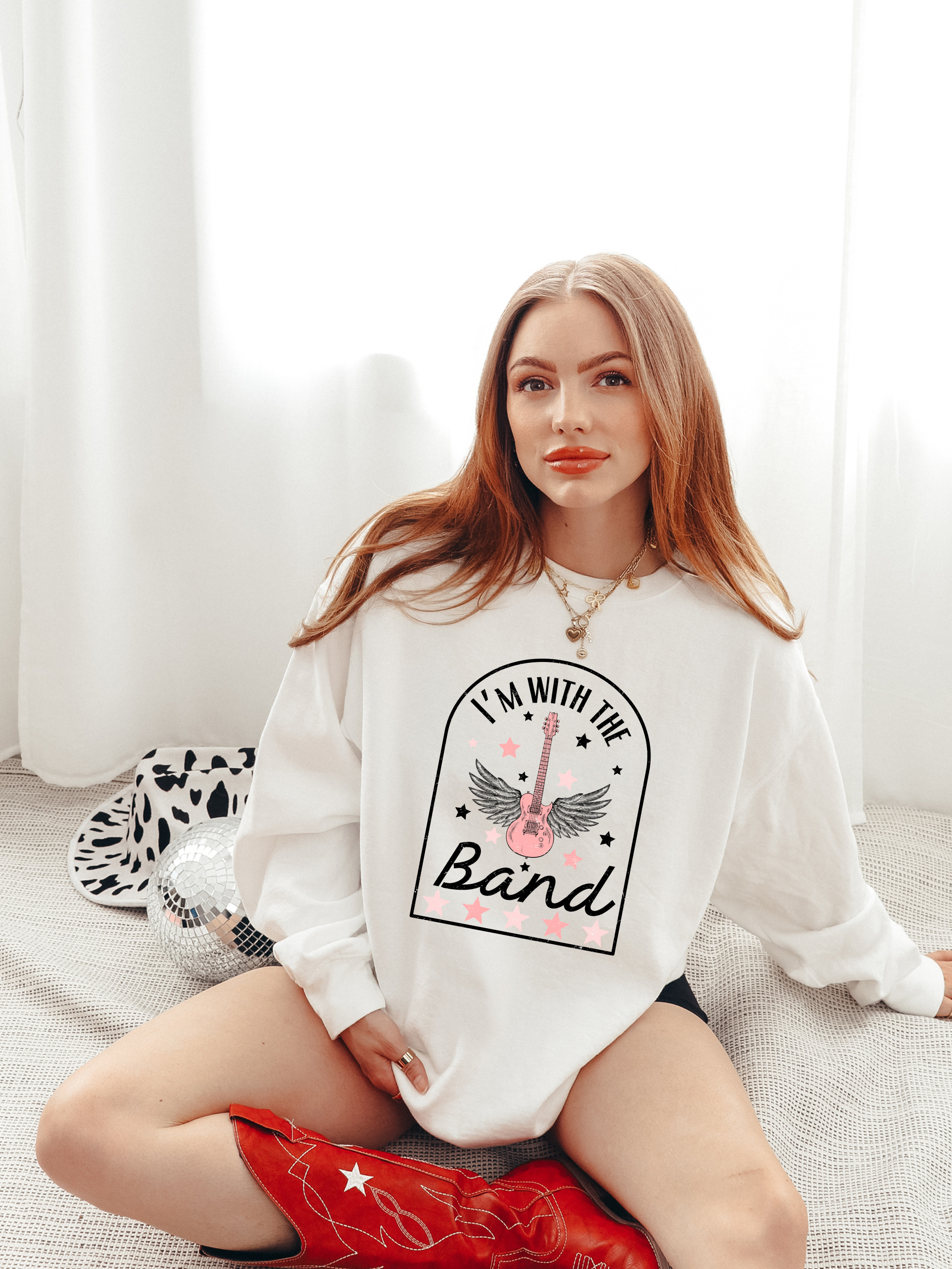 I'm With The Bank Crewneck