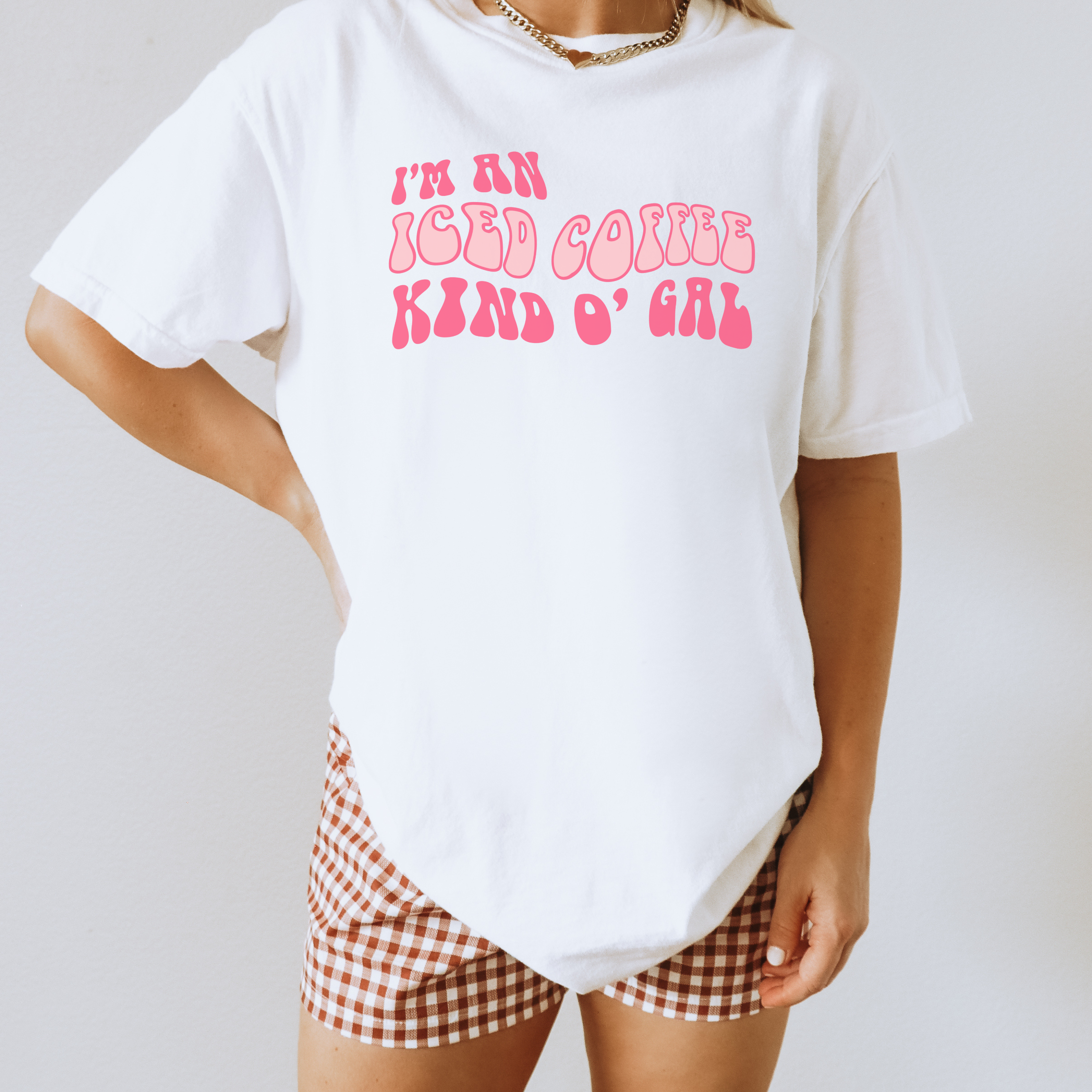 Iced Coffee Girl Tee