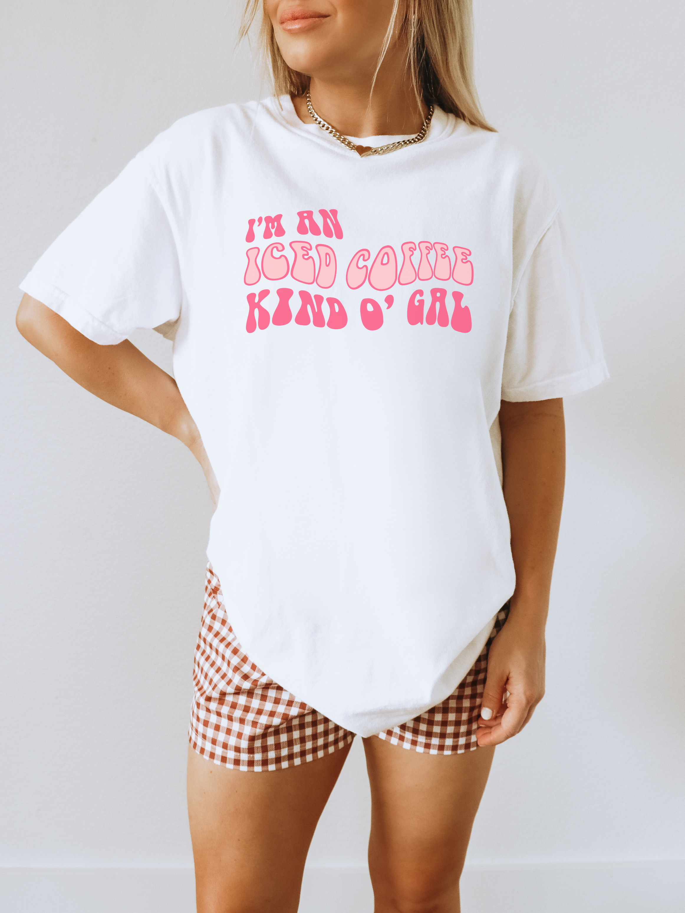 Iced Coffee Girl Tee