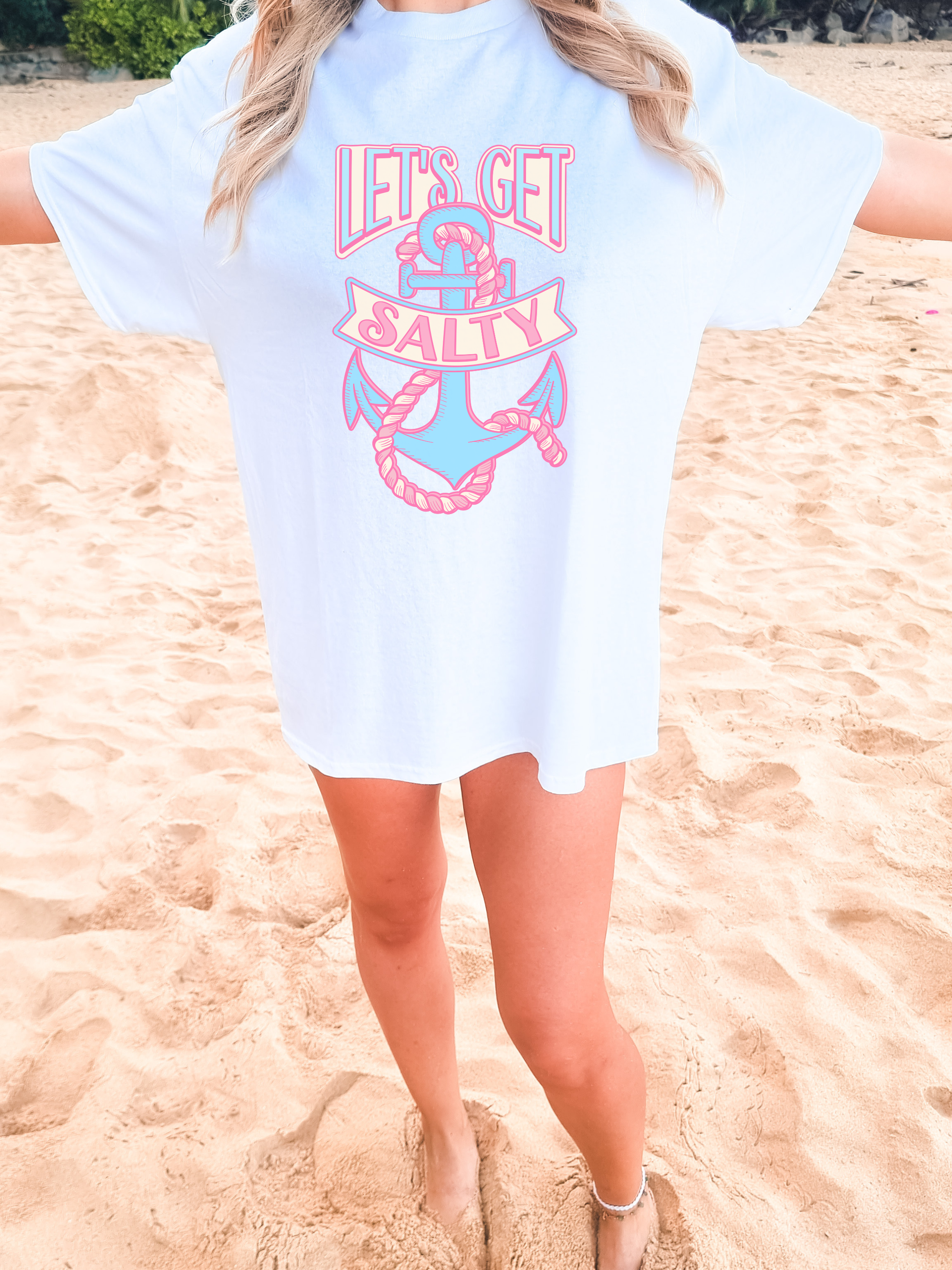 Let's Get Salty Comfort Colors Tee