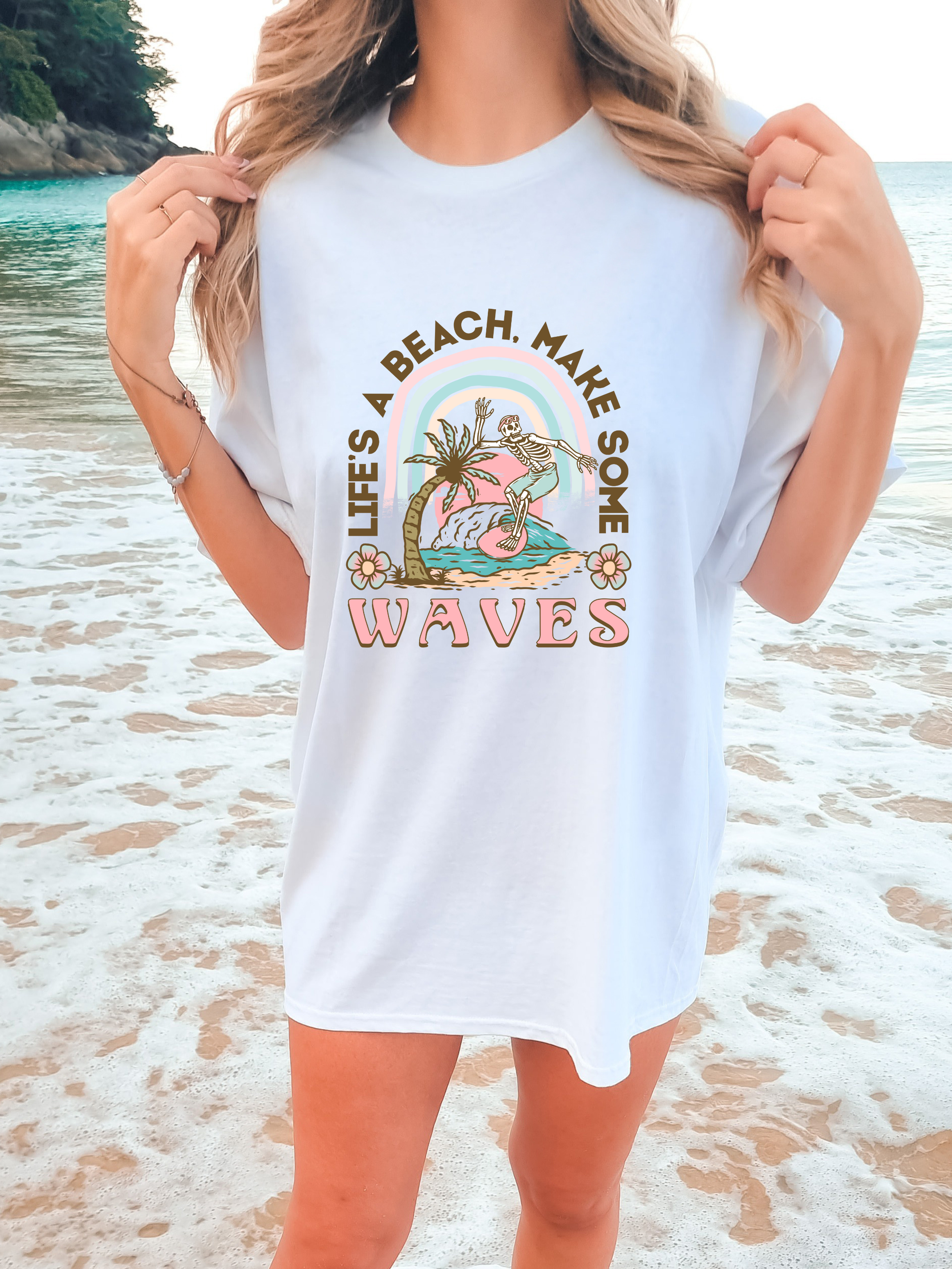 Life's a Beach Comfort Colors Tee