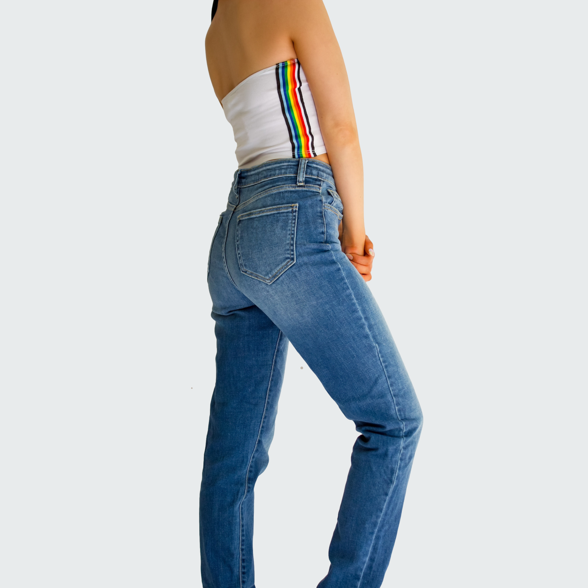 Over The Rainbow Tube Top