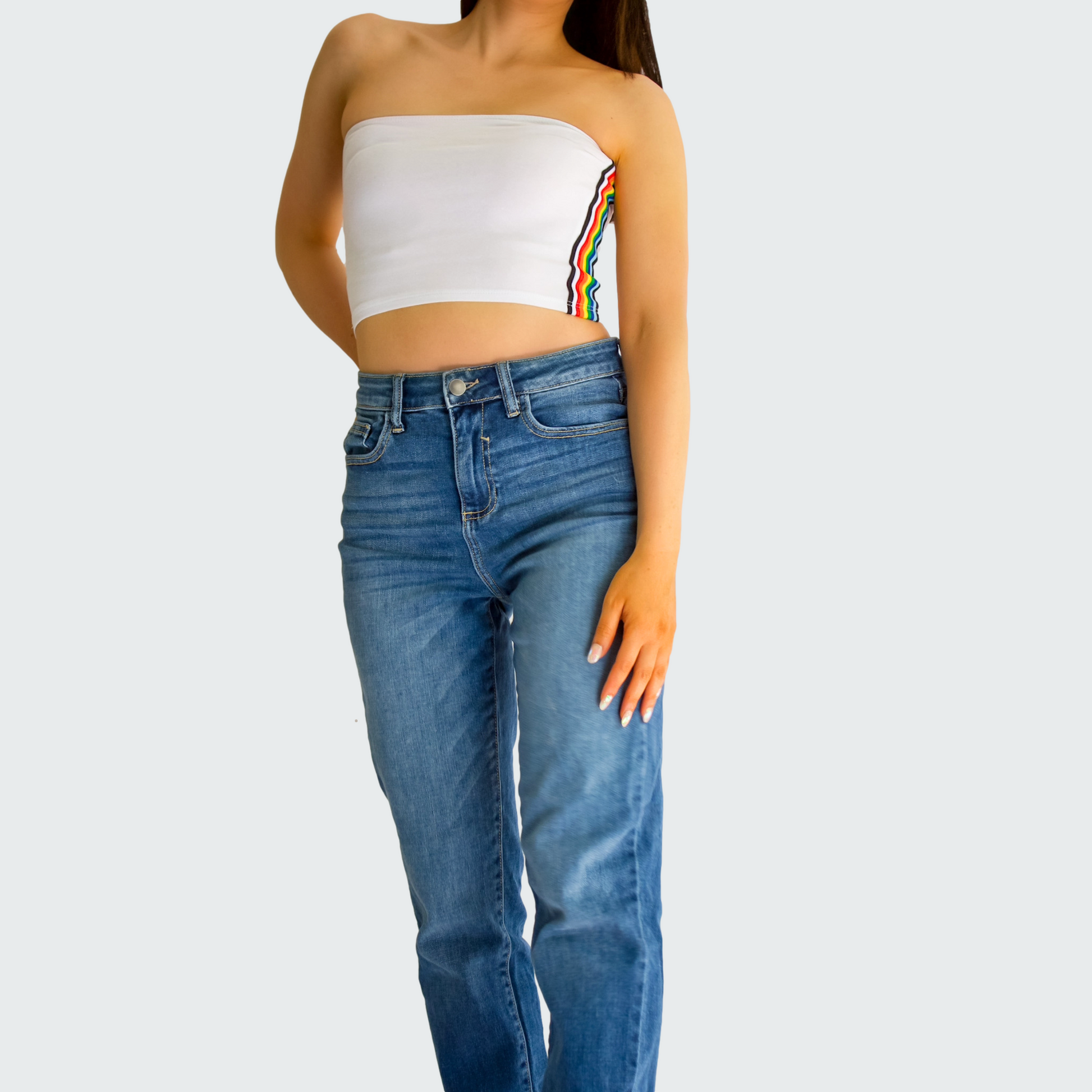 Over The Rainbow Tube Top