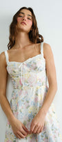Pink Lady Bustier Sundress