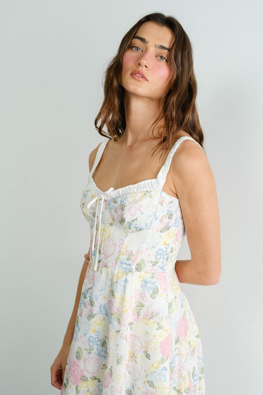 Pink Lady Bustier Sundress