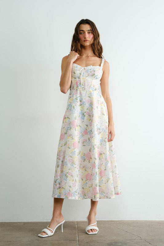 Pink Lady Bustier Sundress