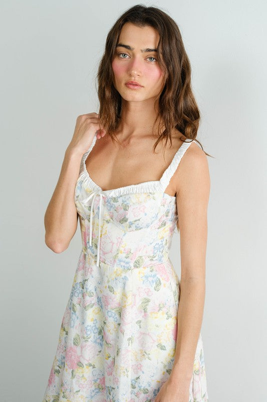 Pink Lady Bustier Sundress