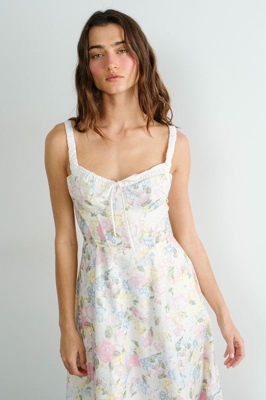 Pink Lady Bustier Sundress
