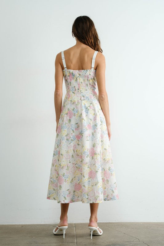 Pink Lady Bustier Sundress