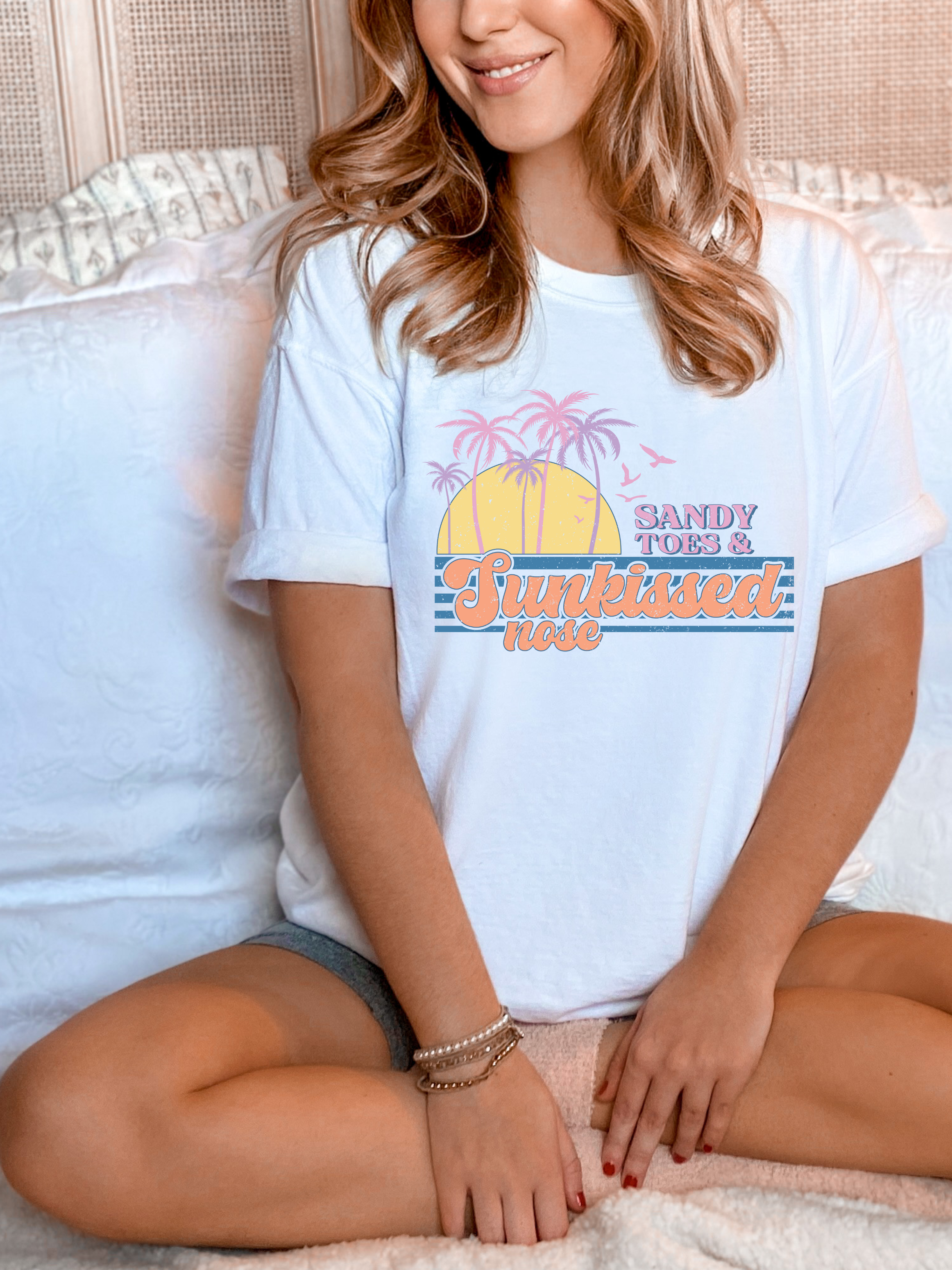 Sandy Toes & Sunkissed Nose Tee