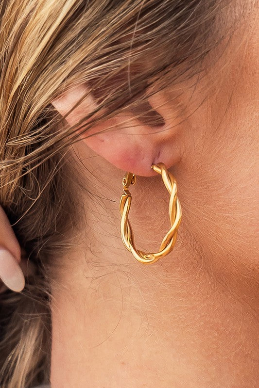 Honey Twist Earrings