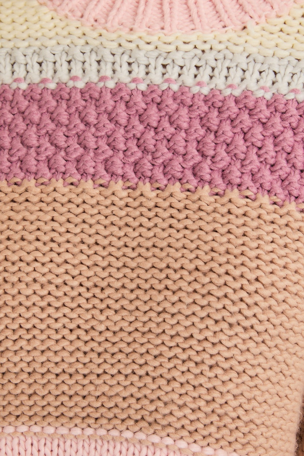 Whipped Cloud Sweater in Strawberry Swirl