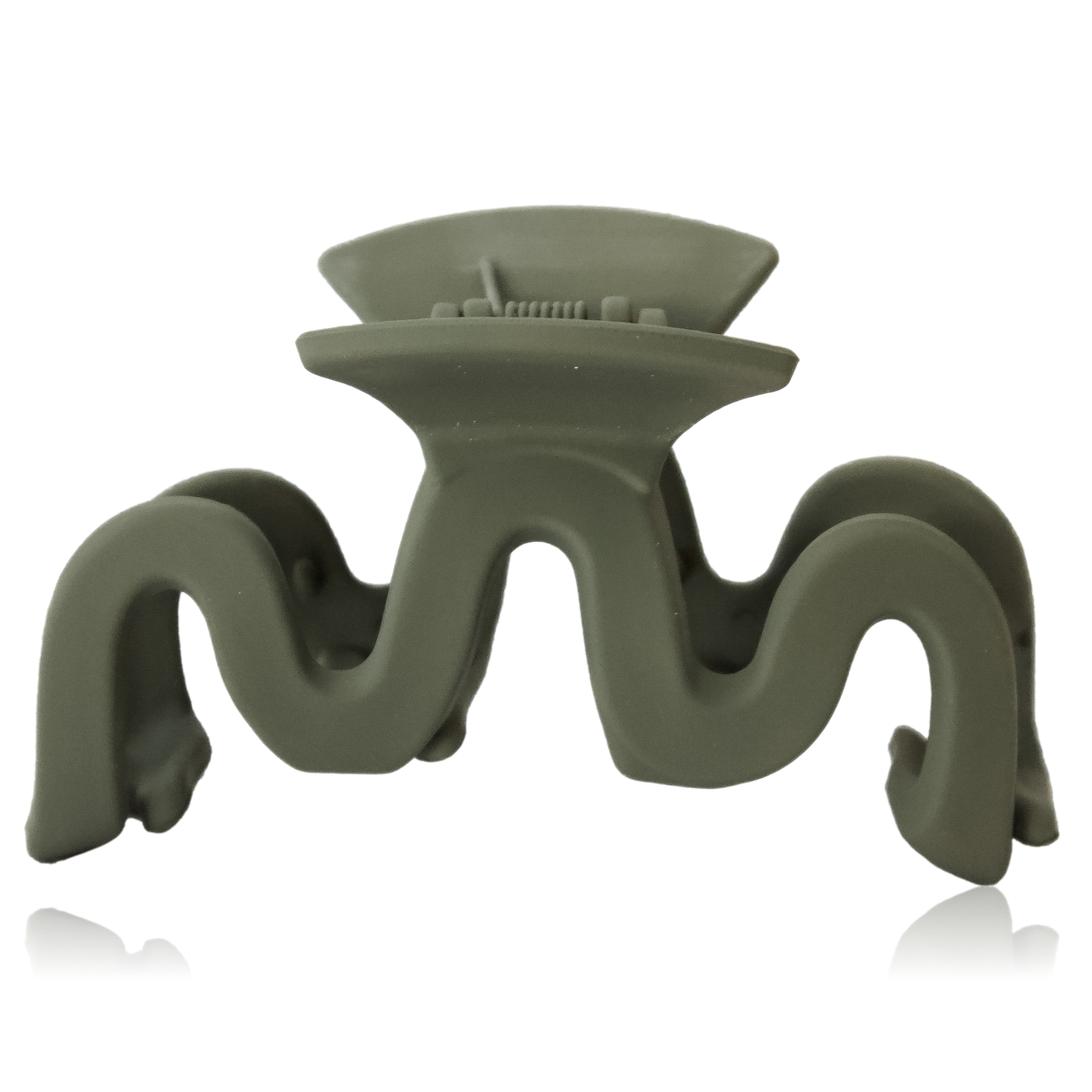 Matte Wavy Claw Hair Clip