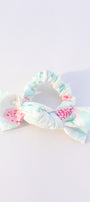Linen Bow Scrunchie