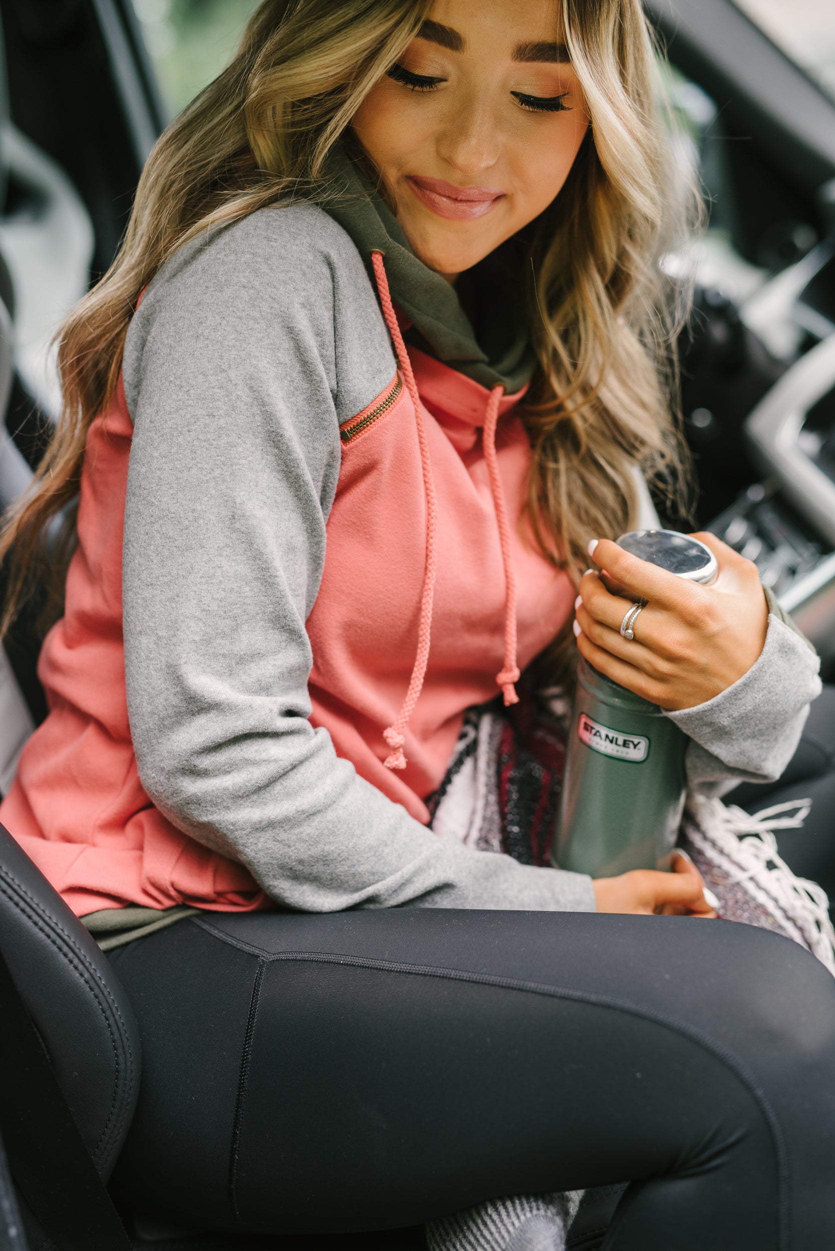 Ampersand DoubleHood™ Sweatshirt - Cabin Fever - Babe Outfitters