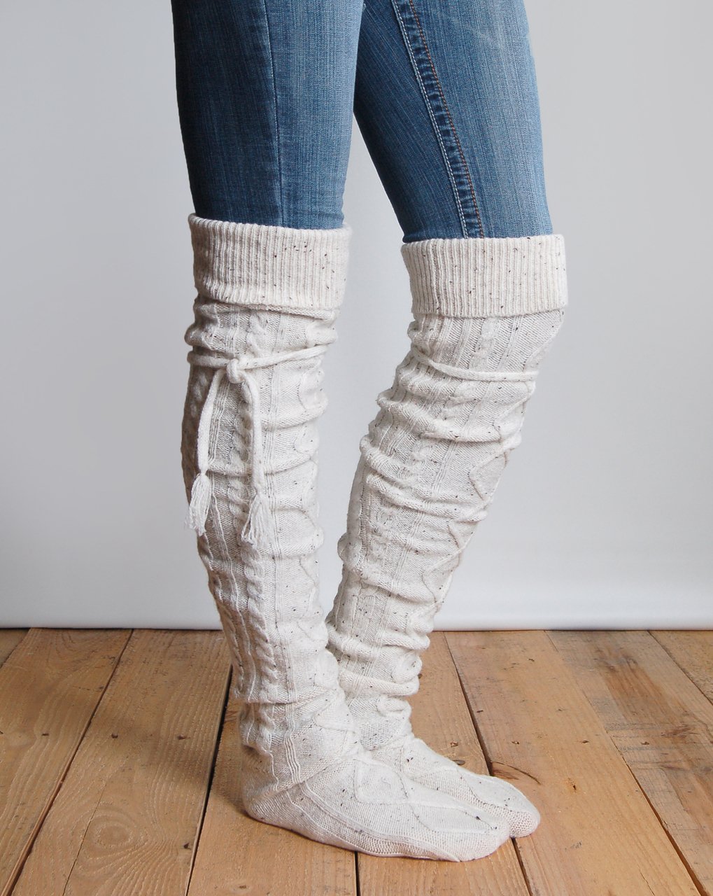 Grace & Lace Alpine Thigh High Boot Socks - Babe Outfitters