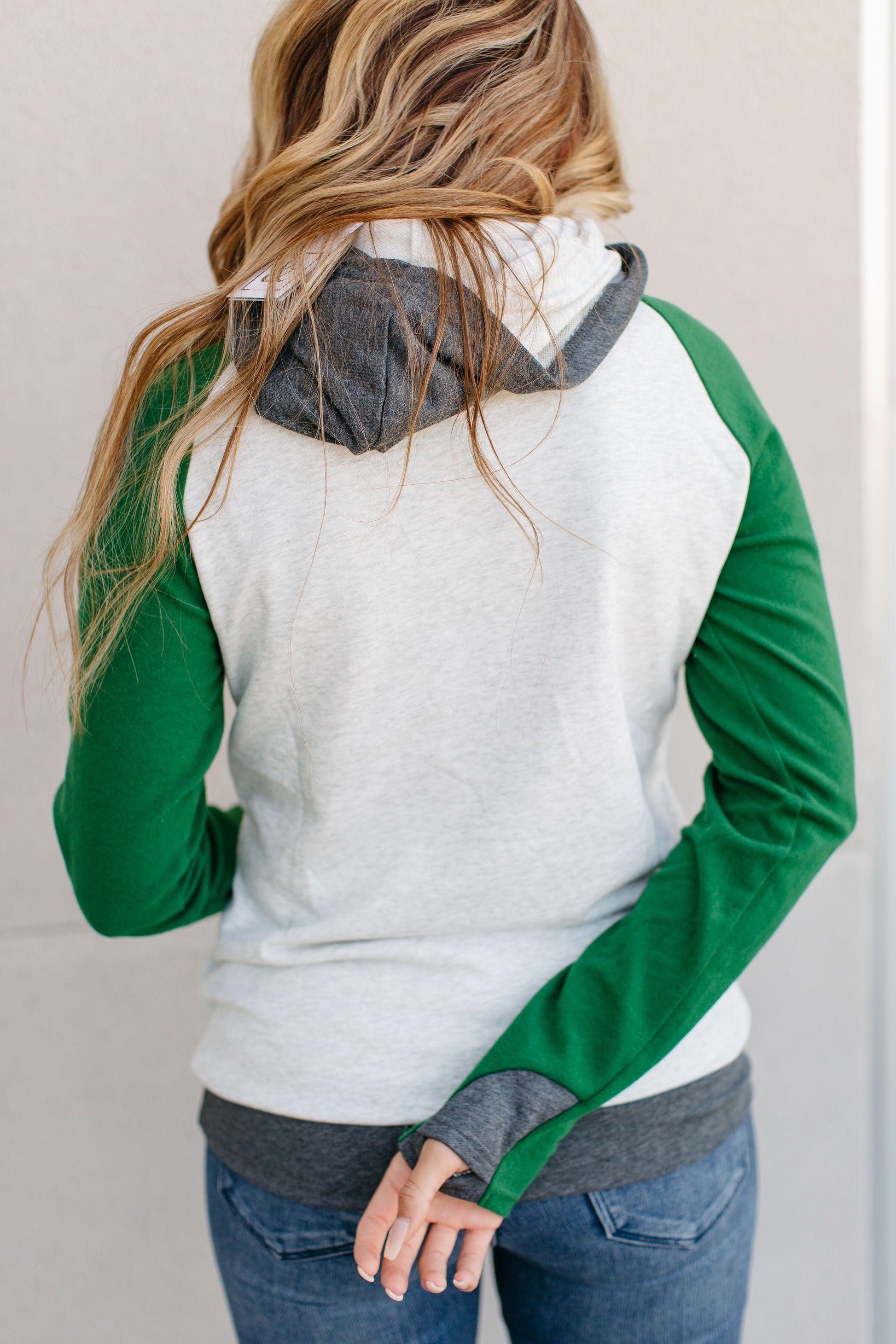 Baseball DoubleHood Sweatshirt - Forest