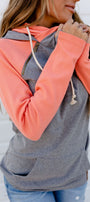 Basic DoubleHood Sweatshirt - Sedona