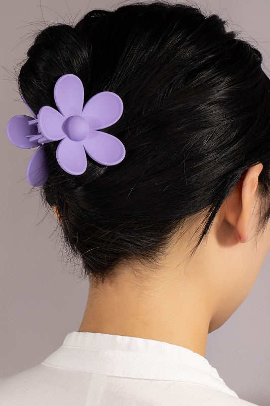 Flower Power Claw Hair Clip