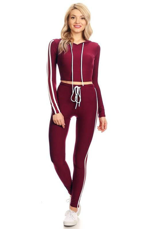 Keep Up Track Set - Babe Outfitters