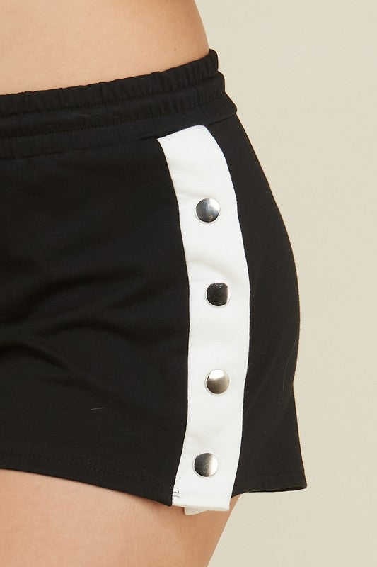 Snap Out Of It Shorts - Babe Outfitters