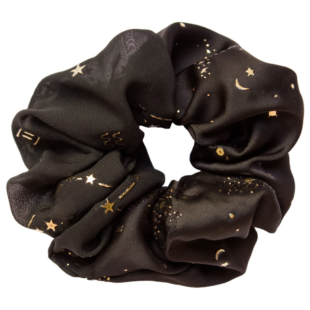 Celestial Scrunchie in Black