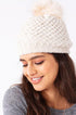 Winter Wonderland Pom-Pom Chenille Beanie - Babe Outfitters