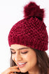 Winter Wonderland Pom-Pom Chenille Beanie - Babe Outfitters