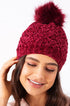Winter Wonderland Pom-Pom Chenille Beanie - Babe Outfitters