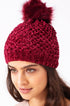 Winter Wonderland Pom-Pom Chenille Beanie - Babe Outfitters