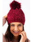 Winter Wonderland Pom-Pom Chenille Beanie - Babe Outfitters