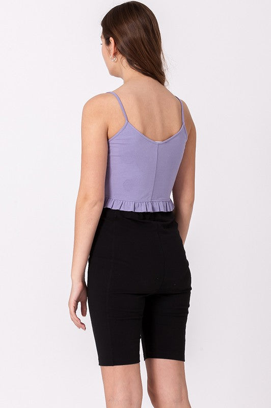 Riviera Ruffle Tank