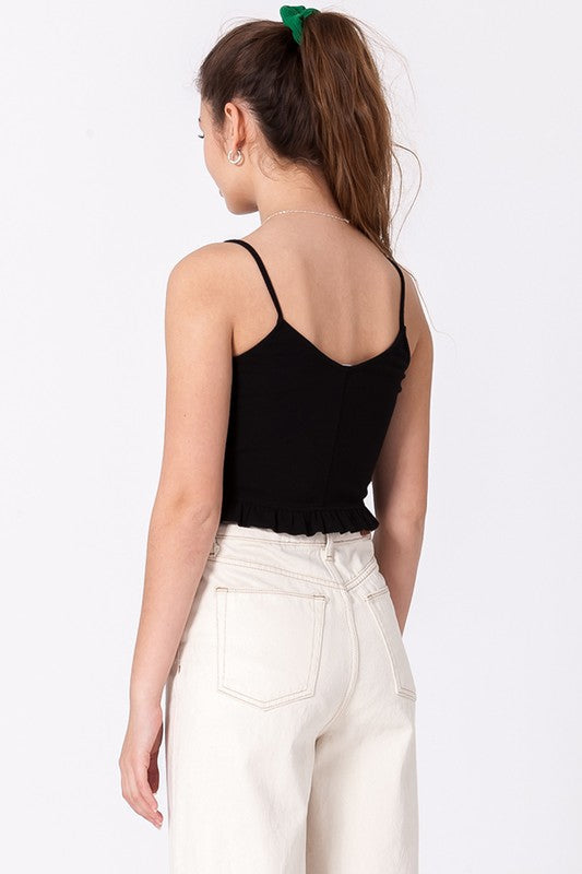 Riviera Ruffle Tank