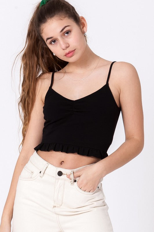 Riviera Ruffle Tank