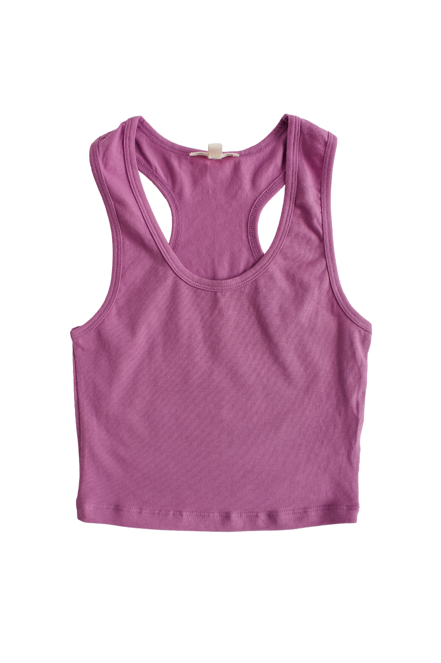 Essential Racerback Crop Tank