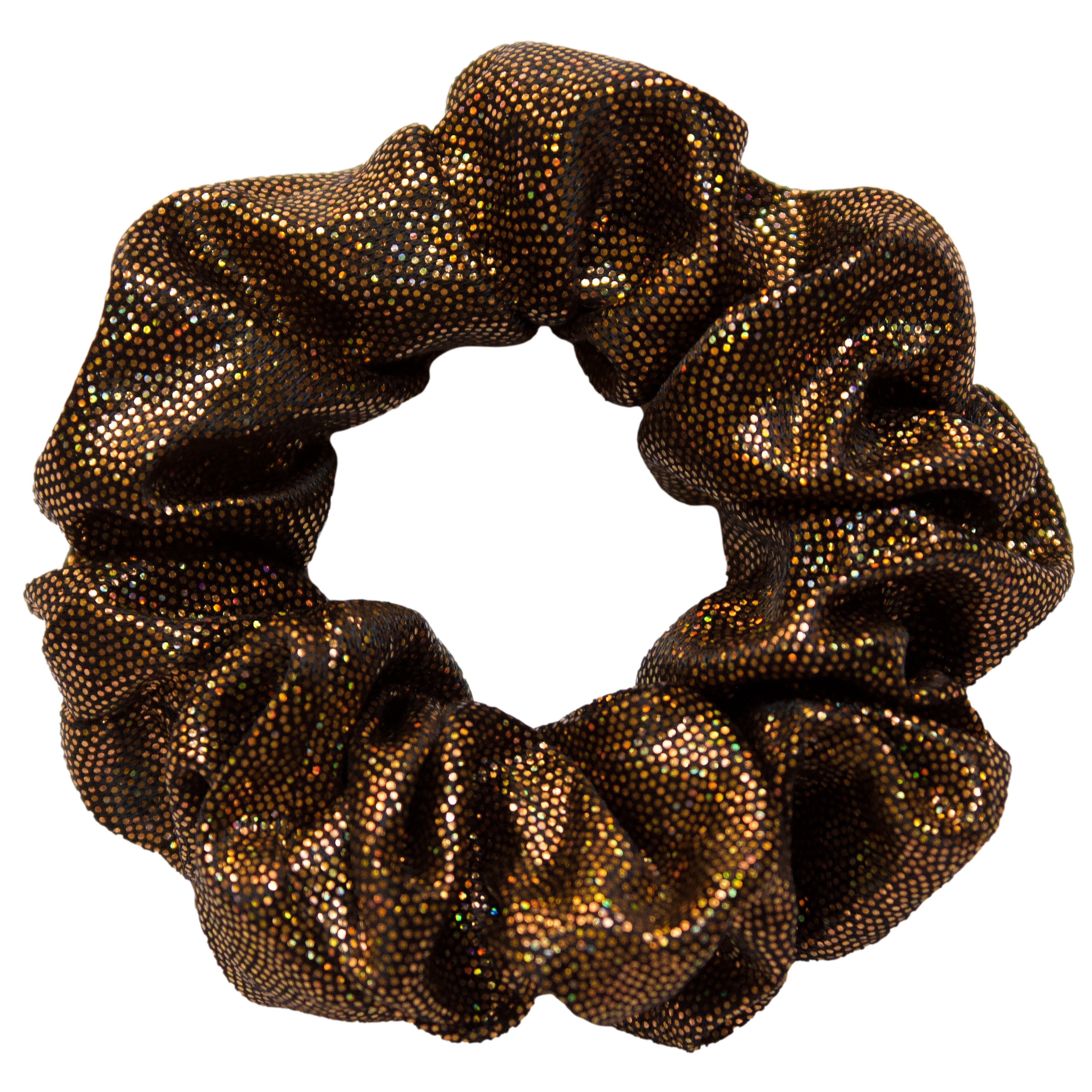 Disco Scrunchie in Gold