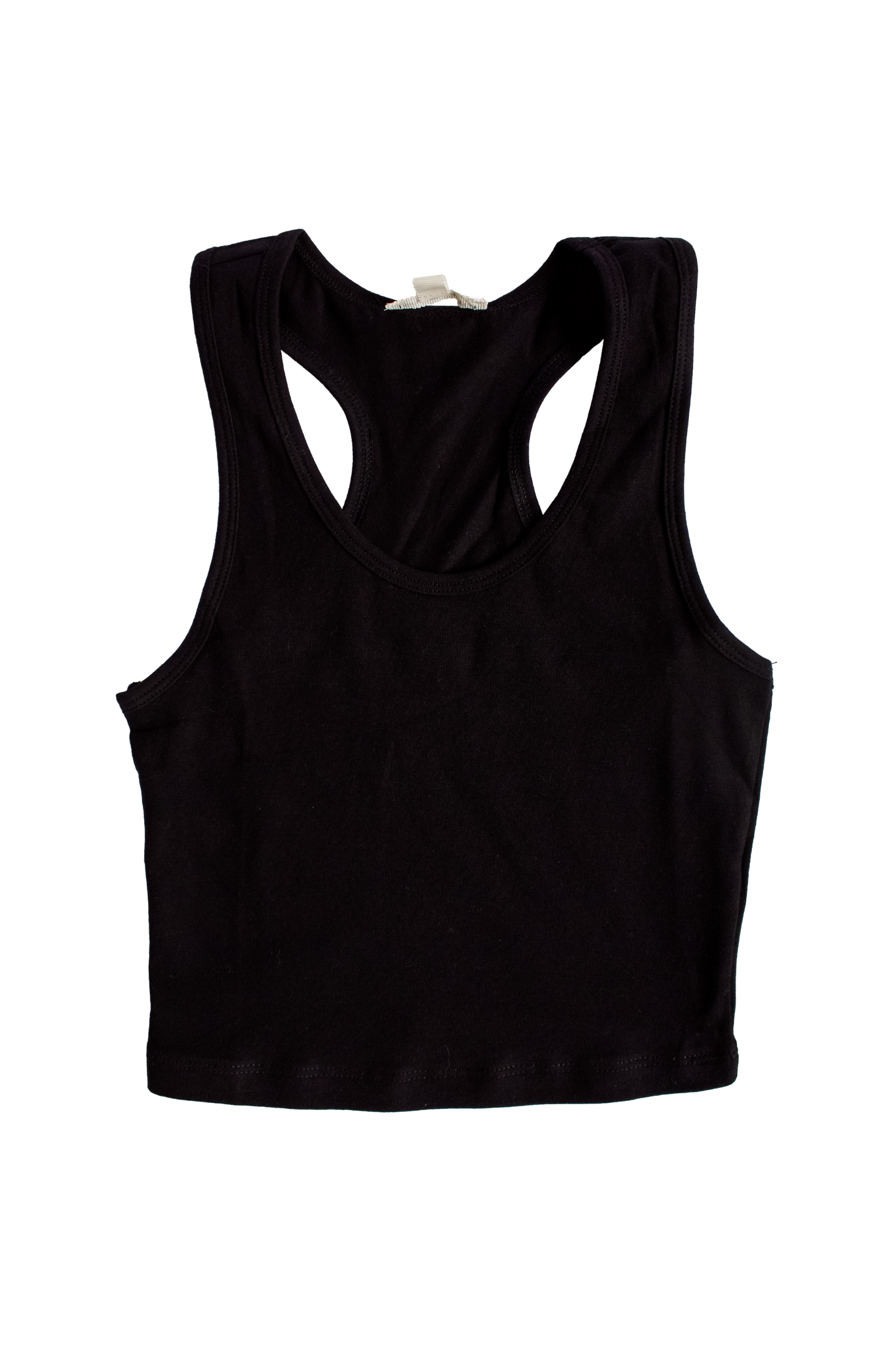 Essential Racerback Crop Tank