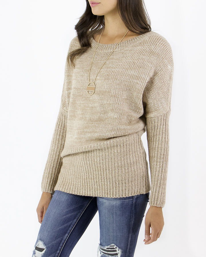 Grace & Lace Flip Sweater - Babe Outfitters