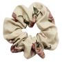 Flora Scrunchie in Cream