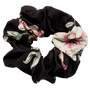 Flora Scrunchie in Black