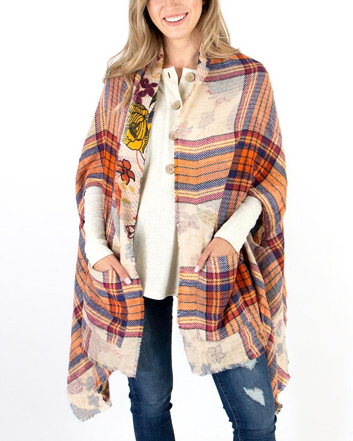 Reversible Pocket Poncho