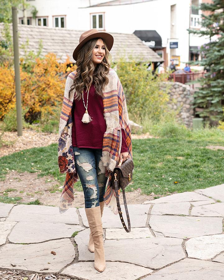 Reversible Pocket Poncho